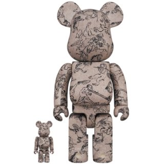 BE@RBRICK 鳥獣人物戯画 第弐集 100％ & 400％