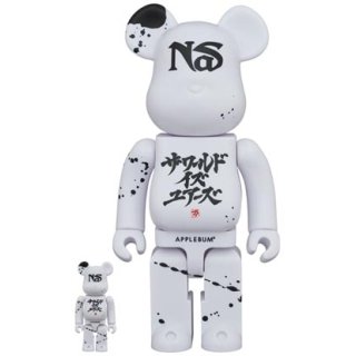 BE@RBRICK × NAS × APPLEBUM BE@RBRICK 100％ & 400％