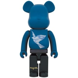 BE@RBRICK René Magritte "L'oiseau de ciel 1965/La belle societe 1965" 1000％