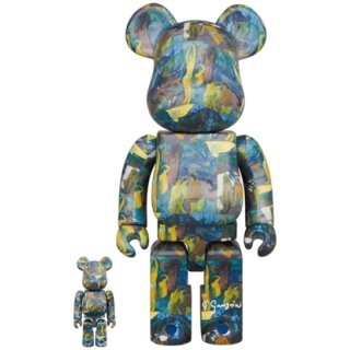 BE@RBRICK Eugène Henri Paul Gauguin "Where Do We Come From? What Are We? Where Are We Going?" 100％ &
