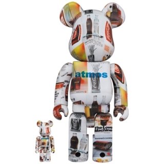 BE@RBRICK atmos × Coca-Cola TYPE-5 100％ & 400％