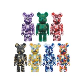 A BATHING APE(R) 28TH ANNIVERSARY BE@RBRICK BAPE CAMO #4