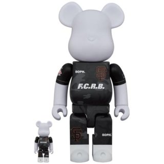 BE@RBRICK F.C.R.B. × MLB 100％ & 400％ (SAN FRANCISCO GIANTS)
