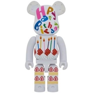 BE@RBRICK グリーティング 誕生日 2 PLUS 1000％