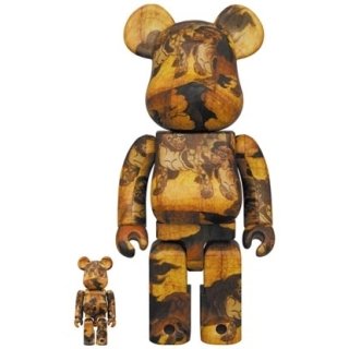 BE@RBRICK 狩野永徳 「唐獅子図屏風」100％ & 400％