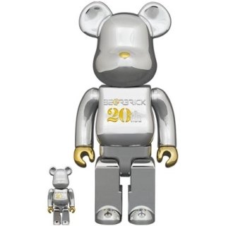BE@RBRICK 20th Anniversary Model 100％ ＆ 400％