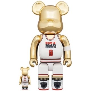 BE@RBRICK Michael Jordan 1992 TEAM USA 100％ & 400％