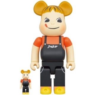 BE@RBRICK ペコちゃん コーヒーミルキー 100％ & 400％