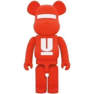 BE@RBRICK UNDERCOVER LOGO RED 1000％