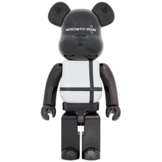 BE@RBRICK MEDICOM TOY PLUS BLACK CHROME Ver. 1000％
