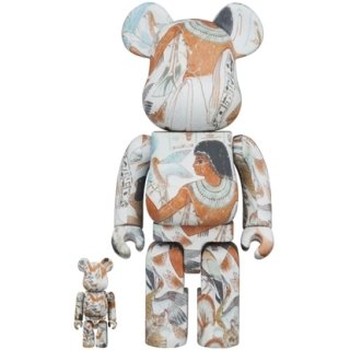 The British Museum BE@RBRICK "Tomb-Painting of Nebamun" 100％ & 400％