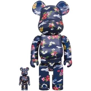 〈ANAオリジナル〉 FEILER × BE@RBRICK for ANA ANAマイディアリー 100％ & 400％