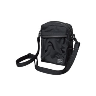 「PORTER × BE@RBRICK」 BLACK／REFLECTIVE SHOULDER BAG