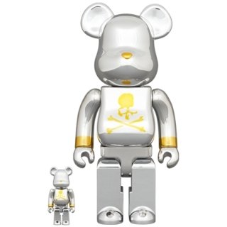 BE@RBRICK mastermind JAPAN SILVER 100％ & 400％