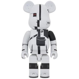 BE@RBRICK ΛCRONYM (R) WHITE CHROME 1000％