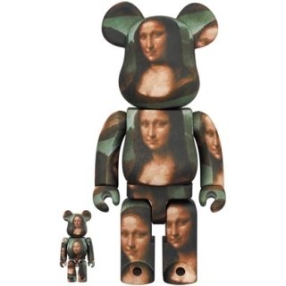BE@RBRICK MONA LISA OVERDRIVE 100％ & 400％