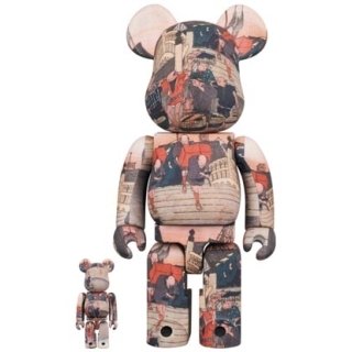 東京国立博物館 BE@RBRICK 歌川広重「東海道五十三次」日本橋 100％ & 400％