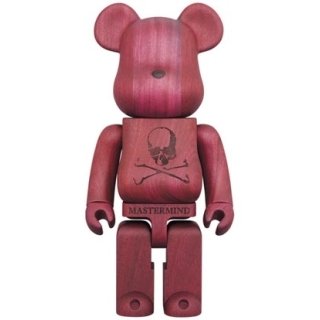 BE@RBRICK カリモク mastermind JAPAN PURPLE HEART 400％