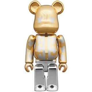 BE@RBRICK メ組 はっぴ 金メッキ