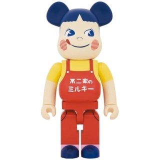 BE@RBRICK ホーロー看板 ペコちゃん 1000％
