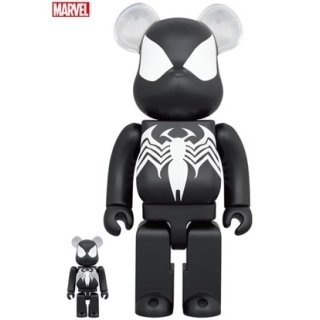 BE@RBRICK SPIDER-MAN BLACK COSTUME 100％ & 400％