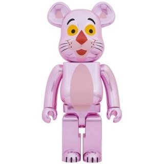 BE@RBRICK PINK PANTHER CHROME Ver.1000％