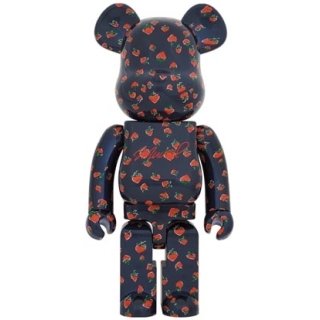 BE@RBRICK MUVEIL "Strawberry Pattern" 1000％