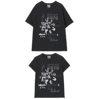 BE@RBRICK BLACK Scandal Yohji Yamamoto × 内田すずめ × S.H.I.P&crew T-SHIRT.2(Men's／Women's)