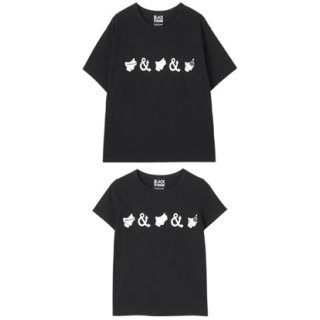 BE@RBRICK BLACK Scandal Yohji Yamamoto × 内田すずめ × S.H.I.P&crew 私の中の私たち T-SHIRT.3(Men's／Women's)