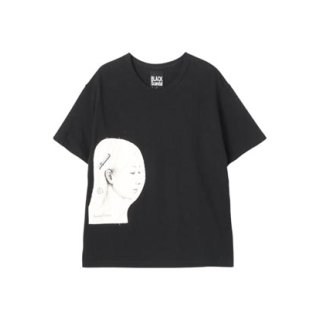 BE@RBRICK BLACK Scandal Yohji Yamamoto × 内田すずめ × S.H.I.P&crew 私の中の私たち PATCH T-SHIRT