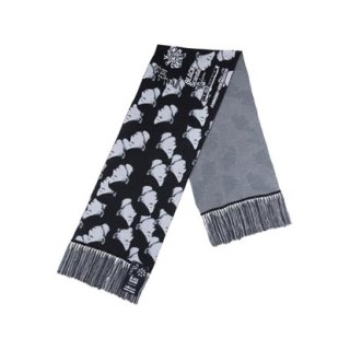 BE@RBRICK BLACK Scandal Yohji Yamamoto × 内田すずめ × S.H.I.P&crew 私の中の私たち KNIT GANG COUNCIL KNIT SCARF 0