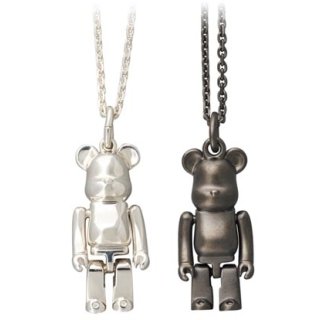 IVXLCDM × BE@RBRICK チャームネックレス(SILVER／BLACK)