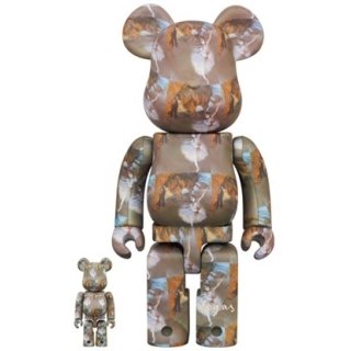 BE@RBRICK Edgar Degas "Ballet" 100％ & 400％