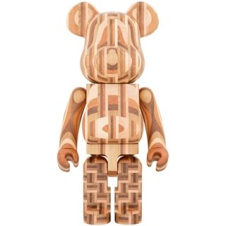 BE@RBRICK カリモク 寄木 2nd 1000％