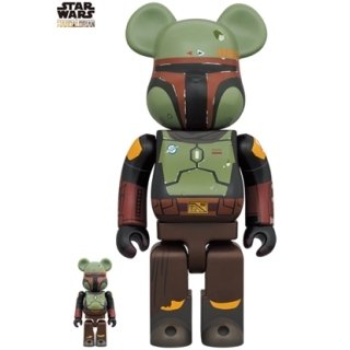 BE@RBRICK BOBA FETT (Recovered Armor)100％ & 400％
