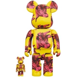 BE@RBRICK ANDY WARHOL "Cow Wallpaper" 100％ & 400％