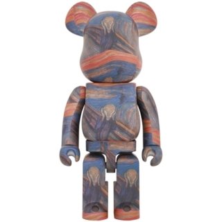 BE@RBRICK Edvard Munch "Scream" 1000％