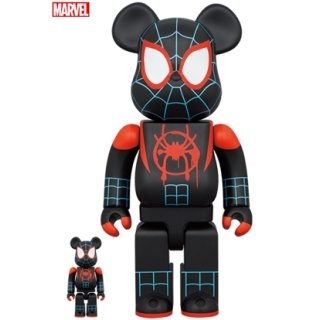 BE@RBRICK 『SPIDER-MAN:INTO THE SPIDER-VERSE』 SPIDER-MAN (Miles Morales) 100％ & 400％