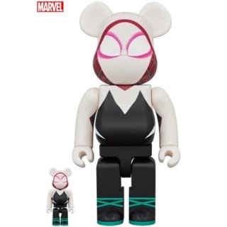 BE@RBRICK 『SPIDER-MAN:INTO THE SPIDER-VERSE』 SPIDER-GWEN 100％ & 400％