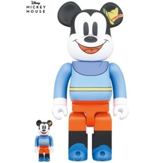 BE@RBRICK MICKEY MOUSE “Brave Little Tailor” 100％ & 400％