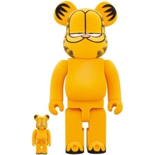 BE@RBRICK GARFIELD Flocky Ver. 100％ & 400％