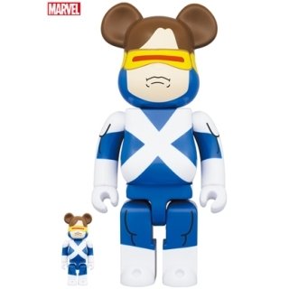 BE@RBRICK CYCLOPS (VARIANT SUIT Ver.) 100％ & 400％