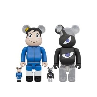 BE@RBRICK 王様ランキング ボッジ & カゲ 100％ & 400％ (4PCS SET)