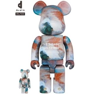 BE@RBRICK Benjamin Grant「OVERVIEW」 LAKE NATRON 100％ & 400％