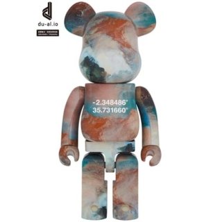 BE@RBRICK Benjamin Grant「OVERVIEW」 LAKE NATRON 1000％