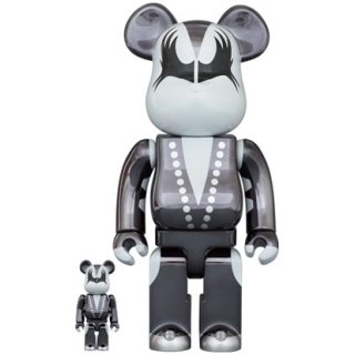BE@RBRICK KISS DEMON CHROME Ver.100％ & 400％