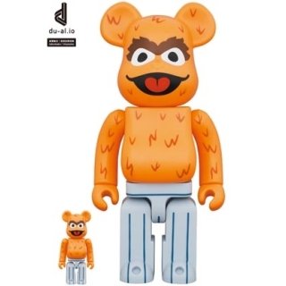 BE@RBRICK OSCAR THE GROUCH (The Original Orange Fur Ver.) 100％ & 400％