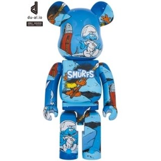 BE@RBRICK The Smurfs 「The Astrosmurf」1000％