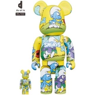 BE@RBRICK The Smurfs 「The Purple Smurfs」100％ & 400％