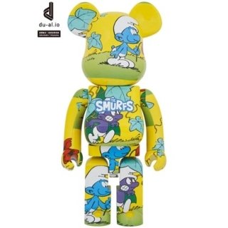 BE@RBRICK The Smurfs 「The Purple Smurfs」1000％
